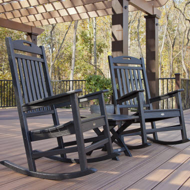 Shaker porch discount rocking chair set